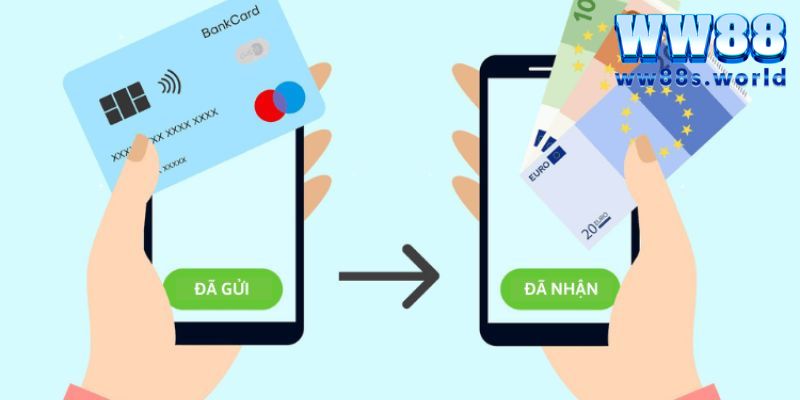 Tam Tiên Bắn Cá WW88- Thế Giới Đại Dương Huyền Ảo 5 Tiến hành Nạp tiền vào tài khoản cá nhân Tam Tiên bắn cá